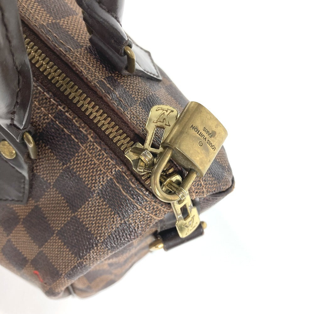 Louis Vuitton Handbag N41368 Damier Canvas Brown Damier Speedy Bandouliere 25