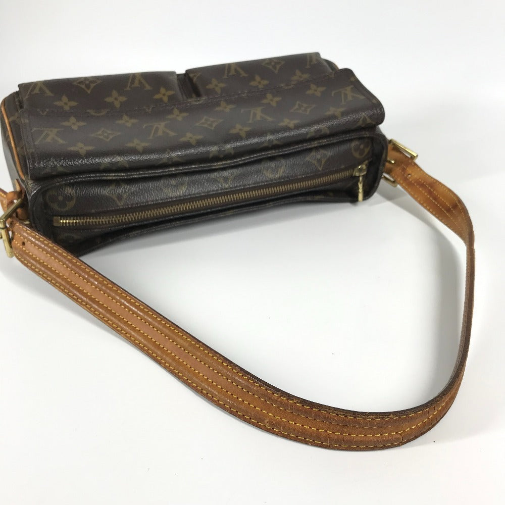 Louis Vuitton Shoulder Bag M51164 Monogram Canvas Brown Monogram Viva Cite Mm Viva Cite Mm