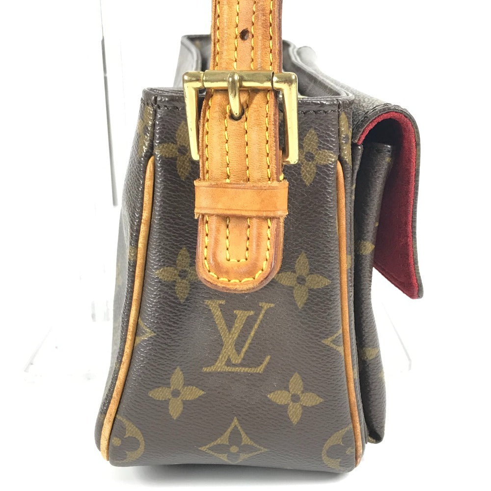 Louis Vuitton Shoulder Bag M51164 Monogram Canvas Brown Monogram Viva Cite Mm Viva Cite Mm