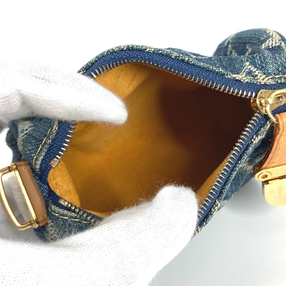 Louis Vuitton Pouch M95082 Monogram Denim Canvas Blue Monogram Denim Truth Speedy Pm