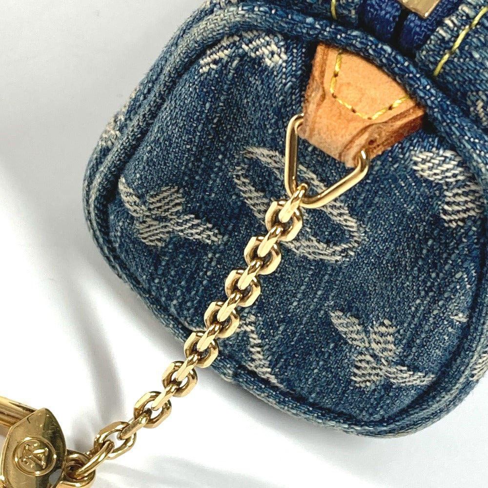 Louis Vuitton Pouch M95082 Monogram Denim Canvas Blue Monogram Denim Truth Speedy Pm