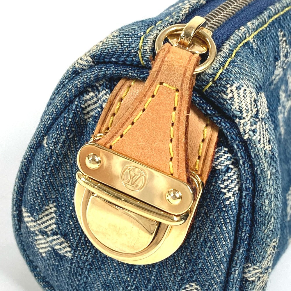 Louis Vuitton Pouch M95082 Monogram Denim Canvas Blue Monogram Denim Truth Speedy Pm