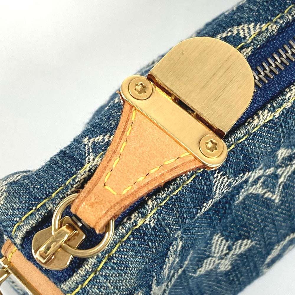 Louis Vuitton Pouch M95082 Monogram Denim Canvas Blue Monogram Denim Truth Speedy Pm