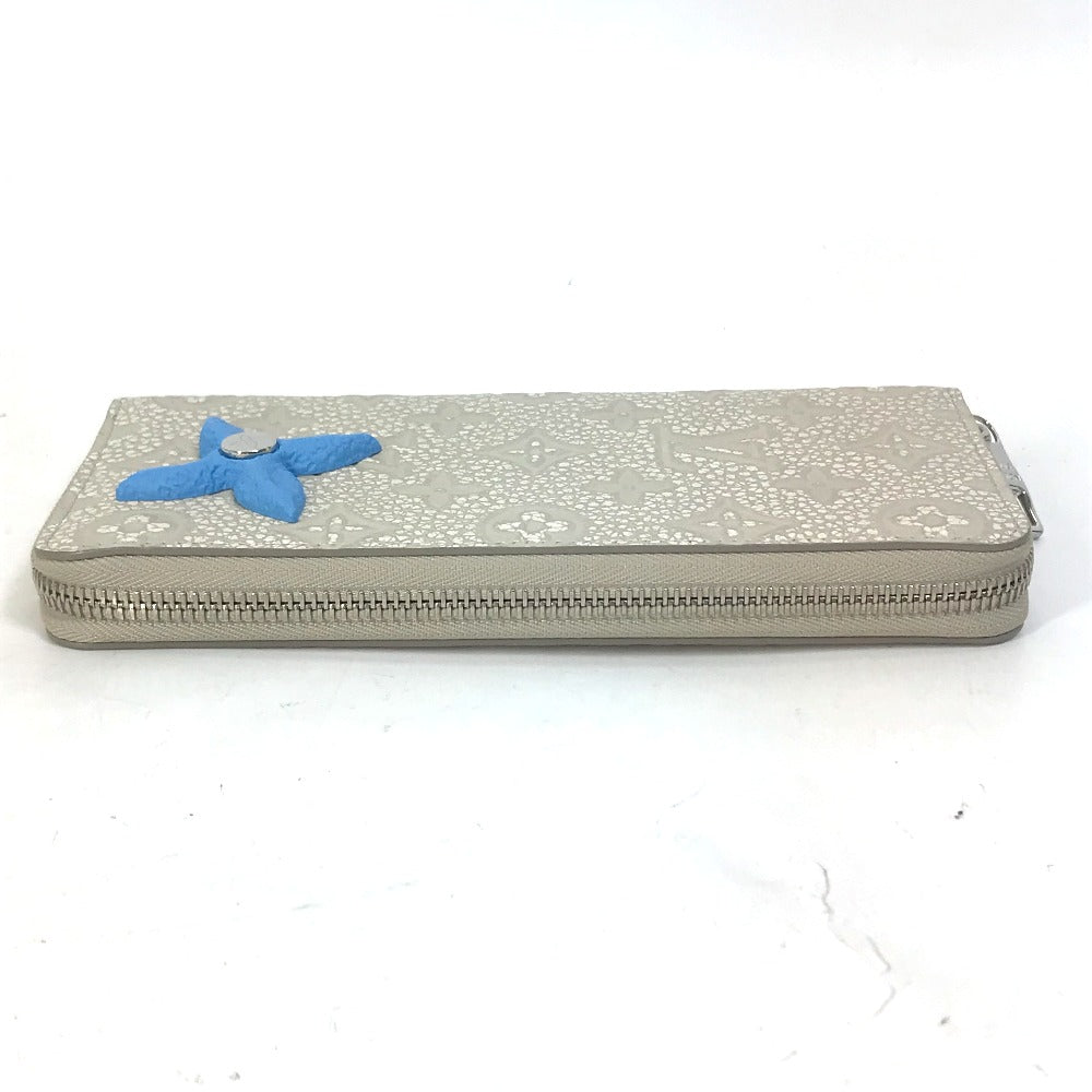 Louis Vuitton Long Wallet Purse M81573 Taurillon Clemence Leather White Taurillon Clemence Climbing