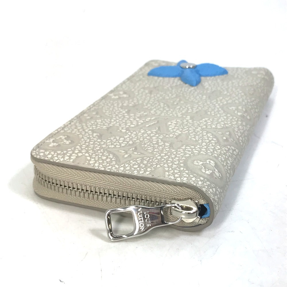 Louis Vuitton Long Wallet Purse M81573 Taurillon Clemence Leather White Taurillon Clemence Climbing
