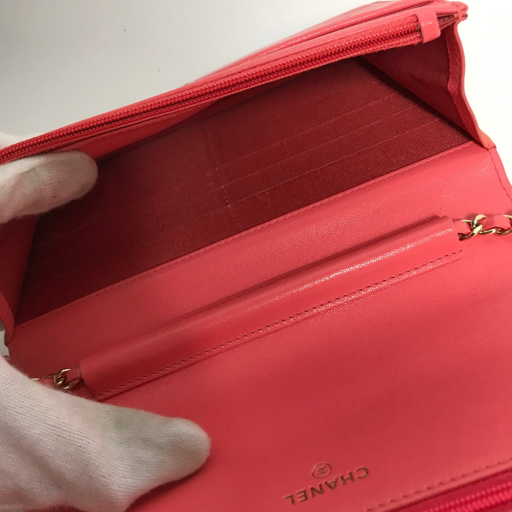 Chanel Shoulder Bag A80972 Leather Pink Cc Coco Mark Matelasse Bicolor Mademoiselle Women