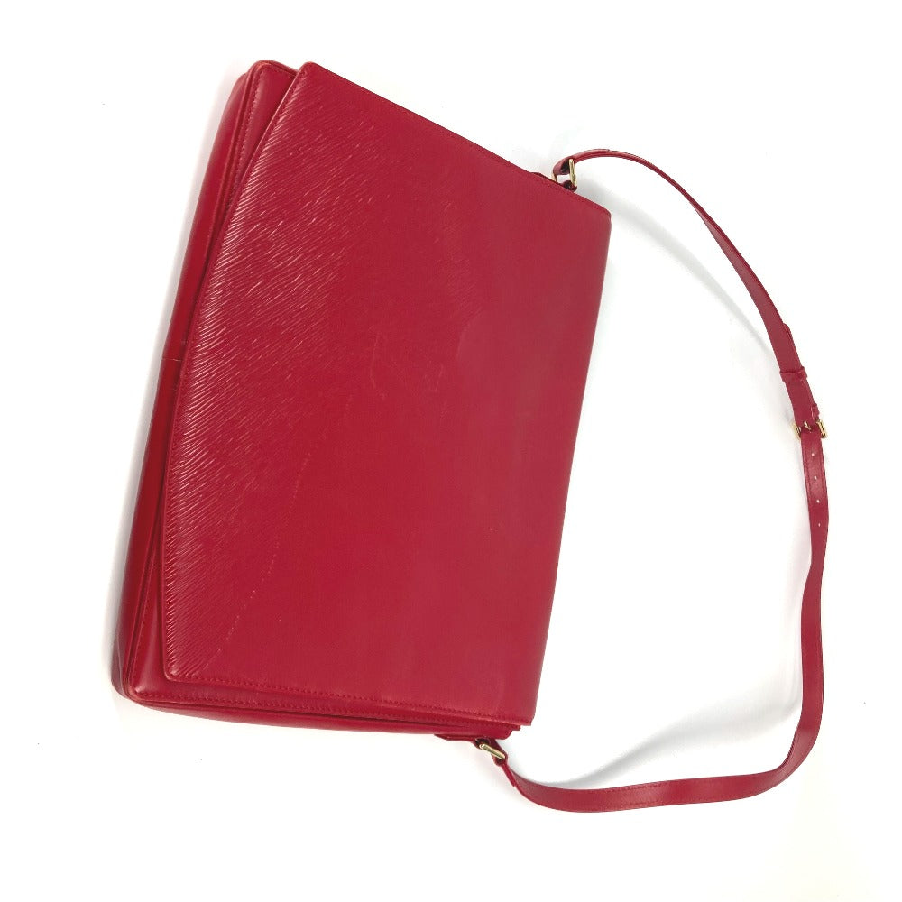 Louis Vuitton Shoulder Bag M63937 Leather Red Opera Delph Women