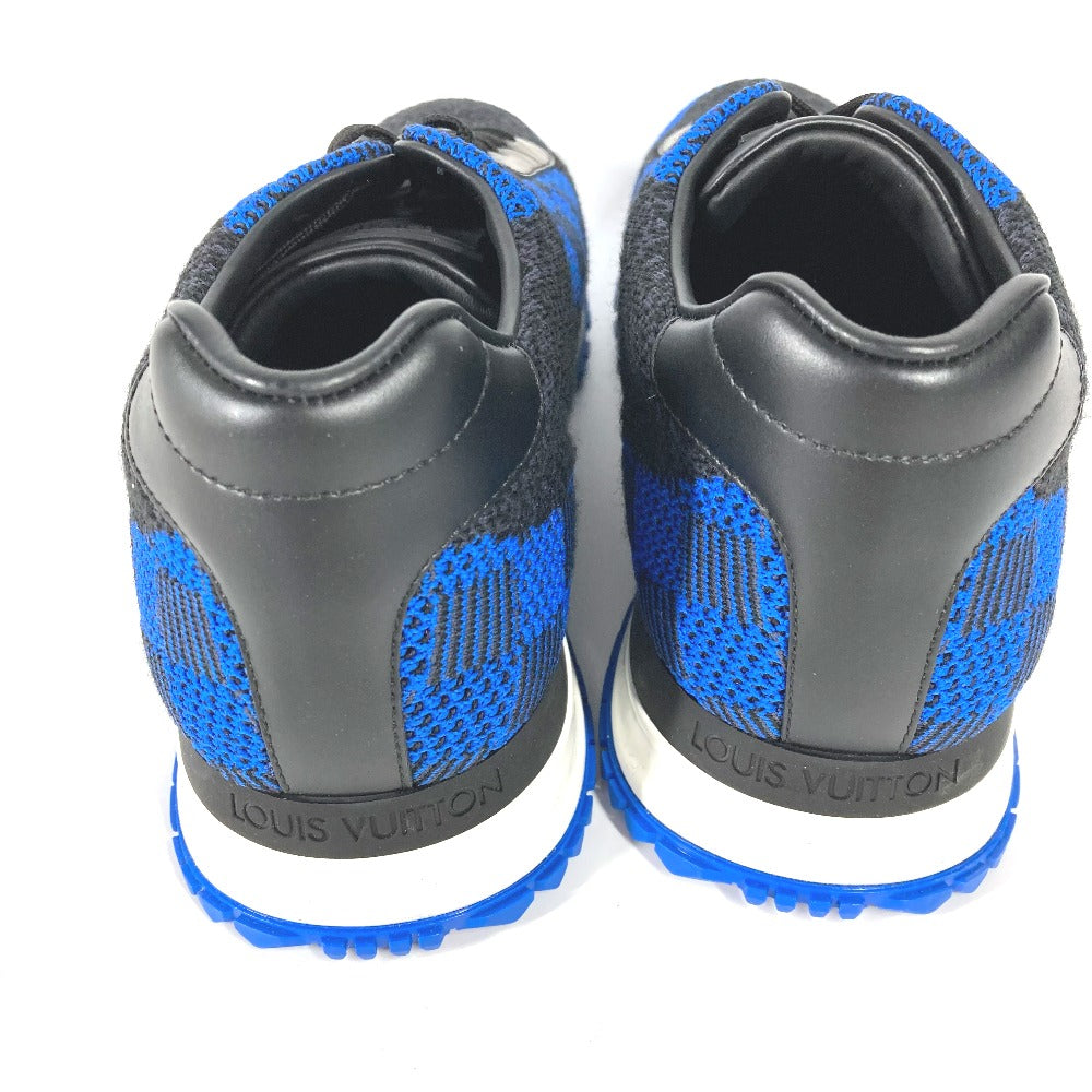 Louis Vuitton Sneakers Fabric , Fabric Blue Damier Mens 7