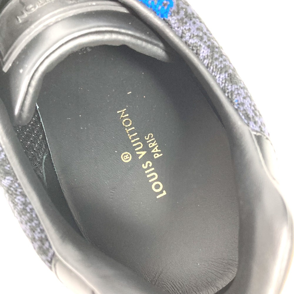 Louis Vuitton Sneakers Fabric , Fabric Blue Damier Mens 7