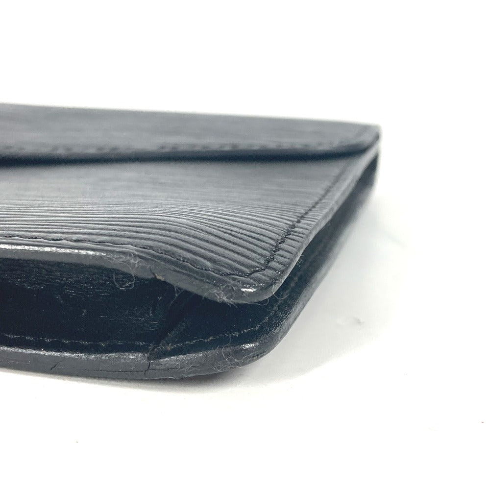 Louis Vuitton Clutch Bag M52662 Epi Leather Black Epi Montaigne 23 Women