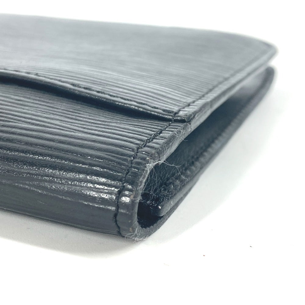 Louis Vuitton Clutch Bag M52662 Epi Leather Black Epi Montaigne 23 Women