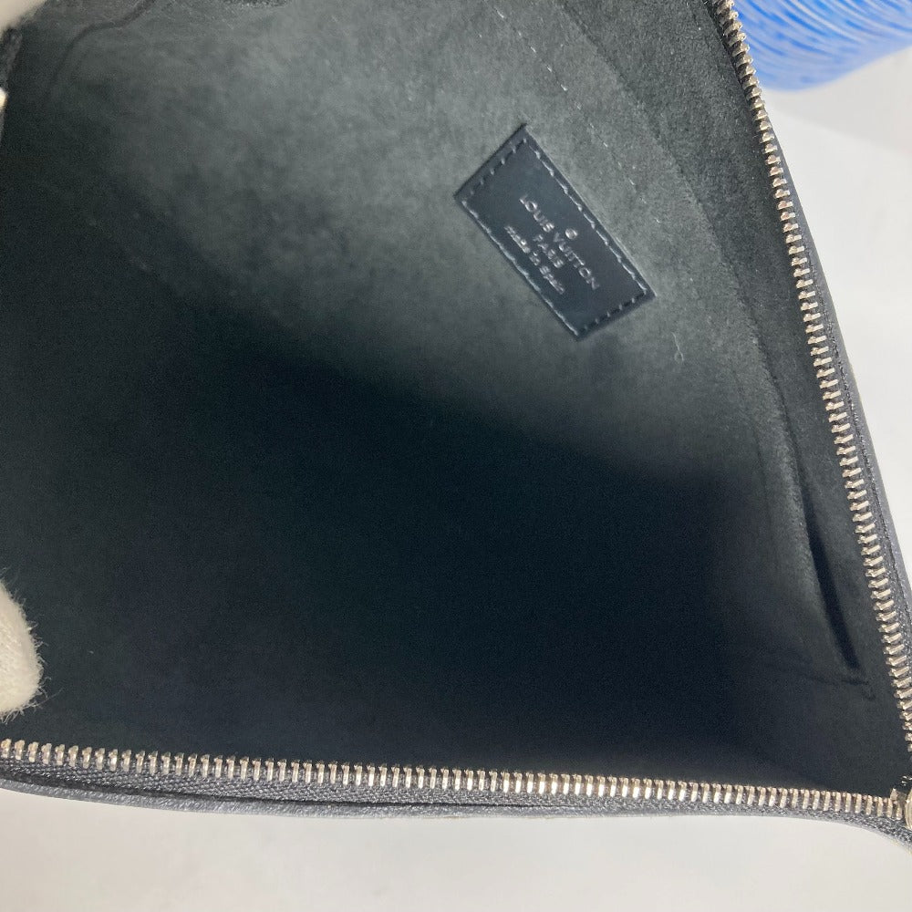 Louis Vuitton Shoulder Bag M51053 Epi Leather Blue Epi Denim Neverfull Mm Women
