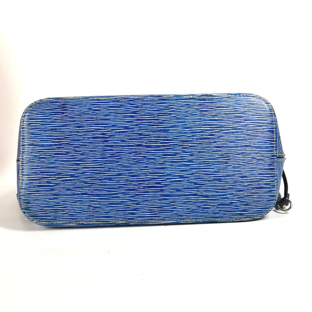 Louis Vuitton Shoulder Bag M51053 Epi Leather Blue Epi Denim Neverfull Mm Women