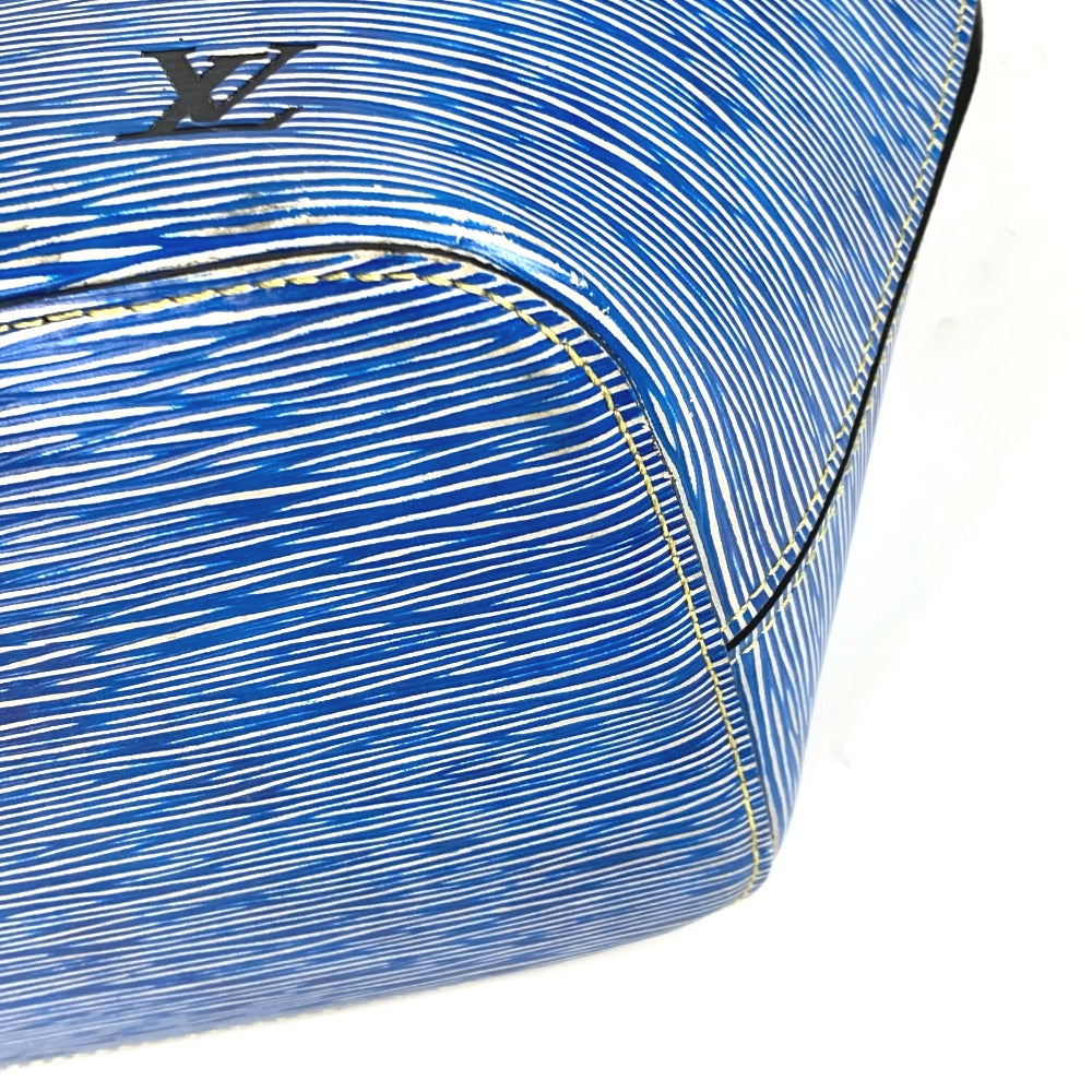 Louis Vuitton Shoulder Bag M51053 Epi Leather Blue Epi Denim Neverfull Mm Women