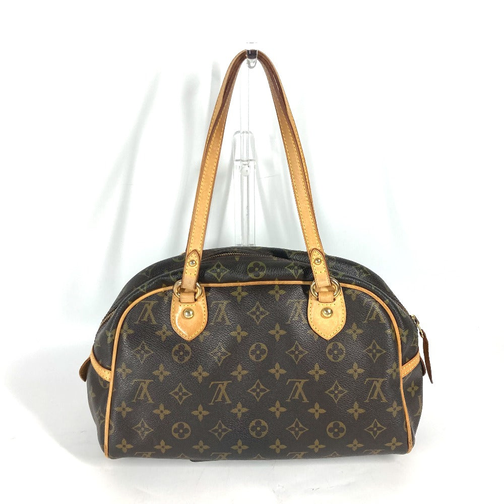 Louis Vuitton Shoulder Bag M95565 Monogram Canvas Brown Monogram Montorgueilpm Women