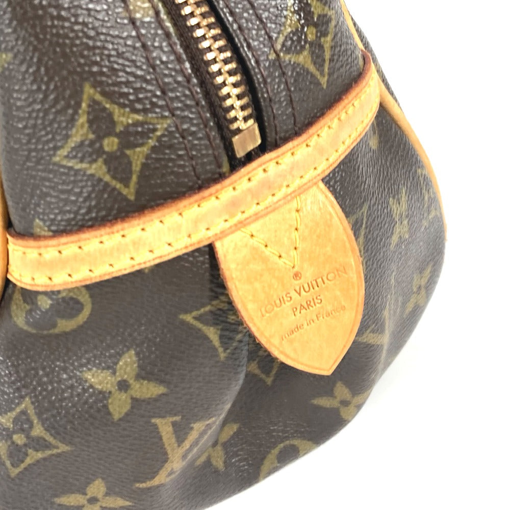 Louis Vuitton Shoulder Bag M95565 Monogram Canvas Brown Monogram Montorgueilpm Women
