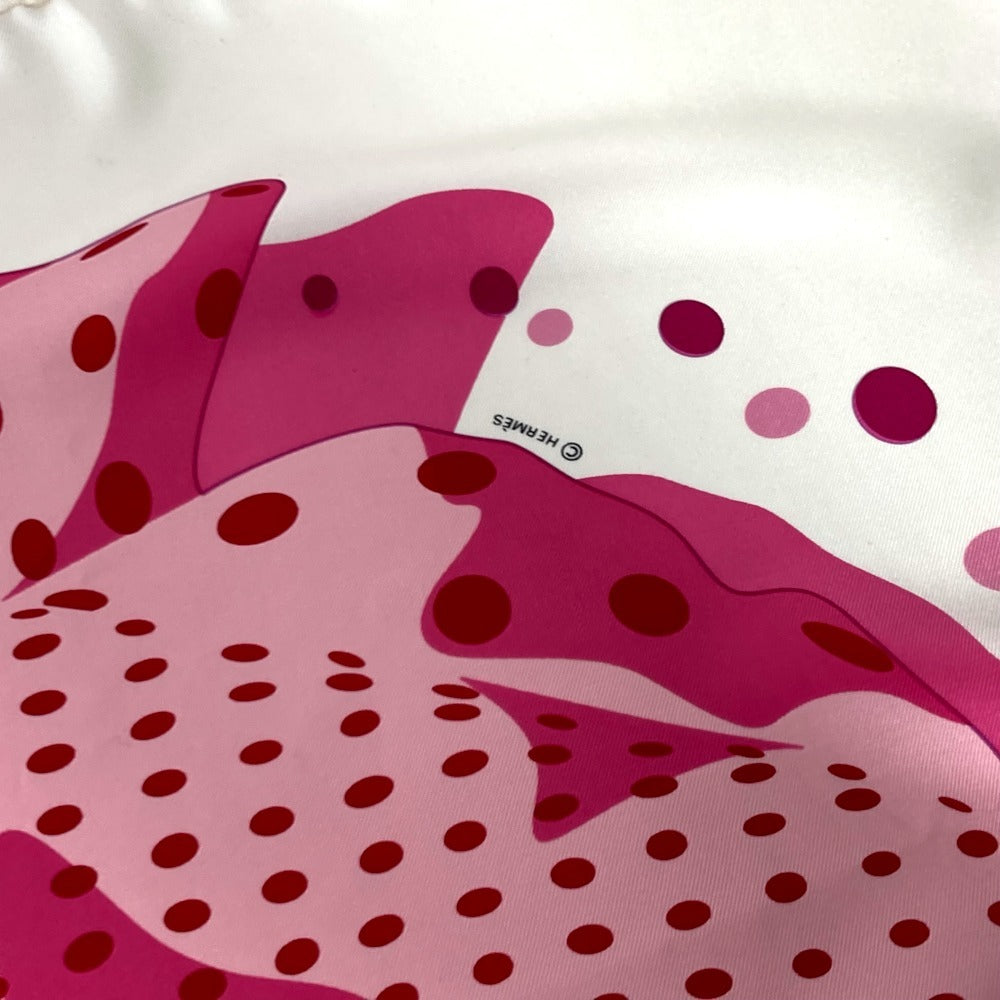 Hermes Scarf Silk Pink Carre90 Ihola Flamenca Hola Flamenca Women