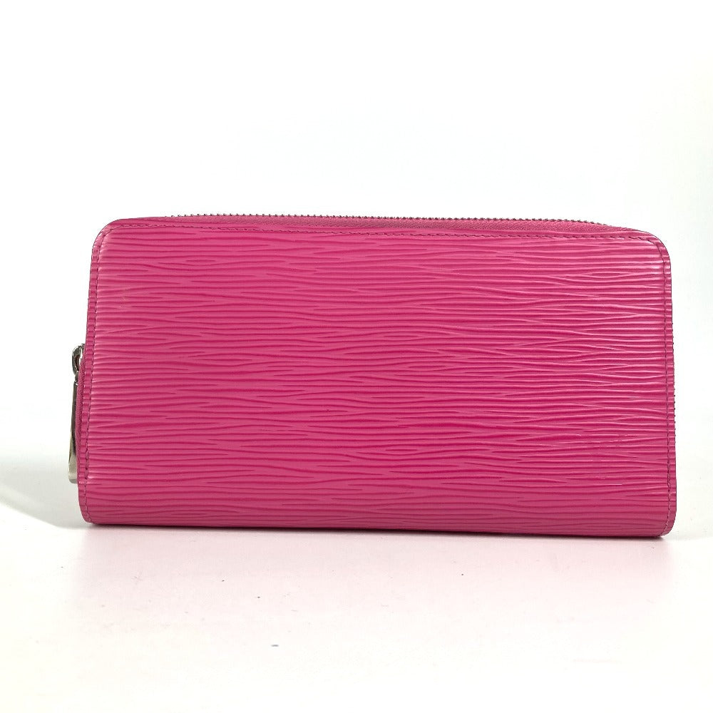 Louis Vuitton Long Wallet Purse M69347 Epi Leather Pink Epi Zippy Wallet Unisex(Unisex)