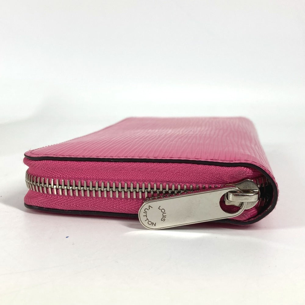 Louis Vuitton Long Wallet Purse M69347 Epi Leather Pink Epi Zippy Wallet Unisex(Unisex)