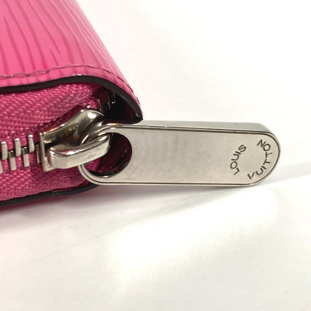 Louis Vuitton Long Wallet Purse M69347 Epi Leather Pink Epi Zippy Wallet Unisex(Unisex)