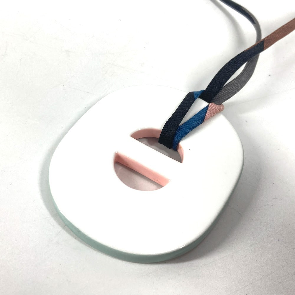 Hermes Necklace Lacquer Pink Fidelio Village