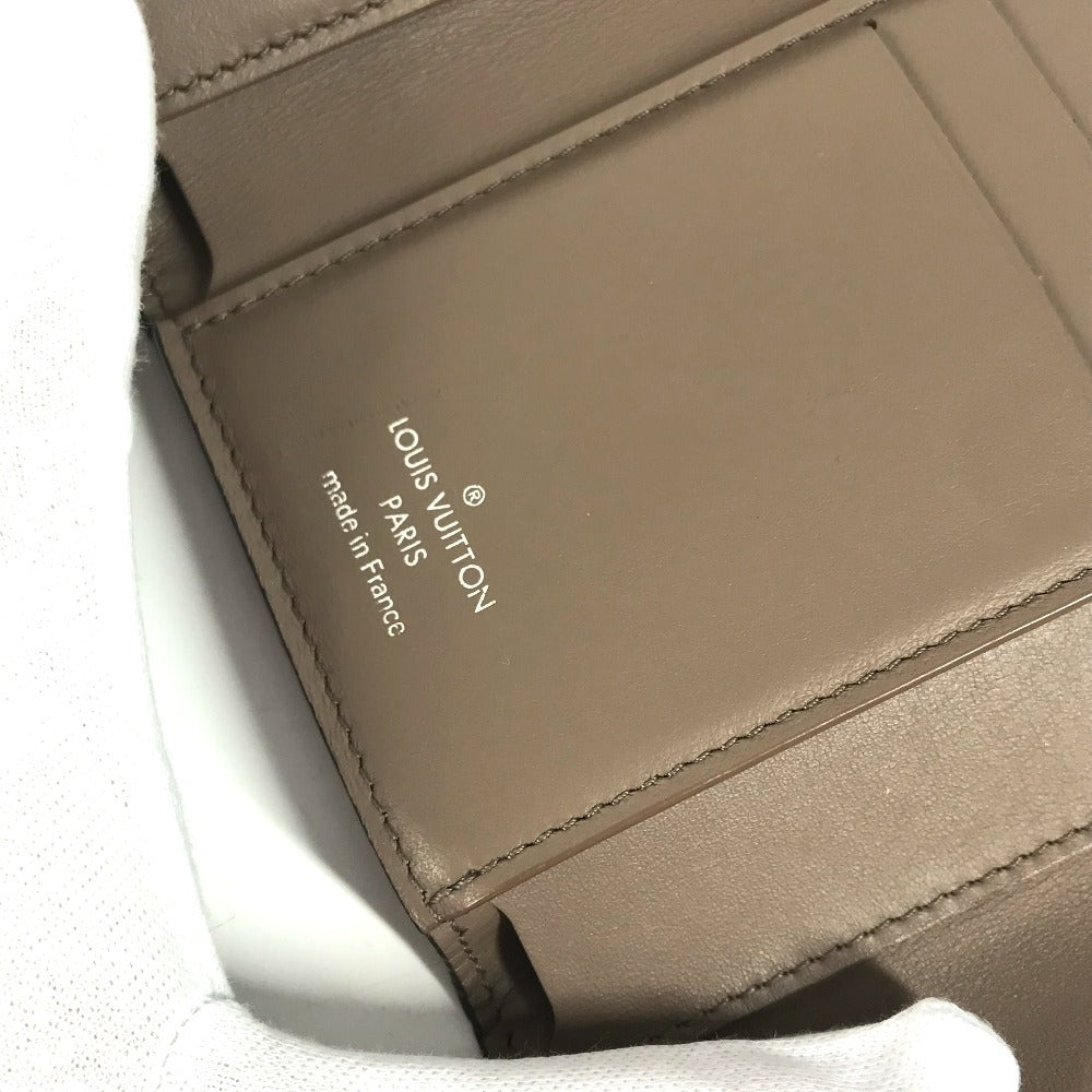 Louis Vuitton Trifold Wallet M62156 Taurillon Clemence Pink Portefeuille Capsine Women