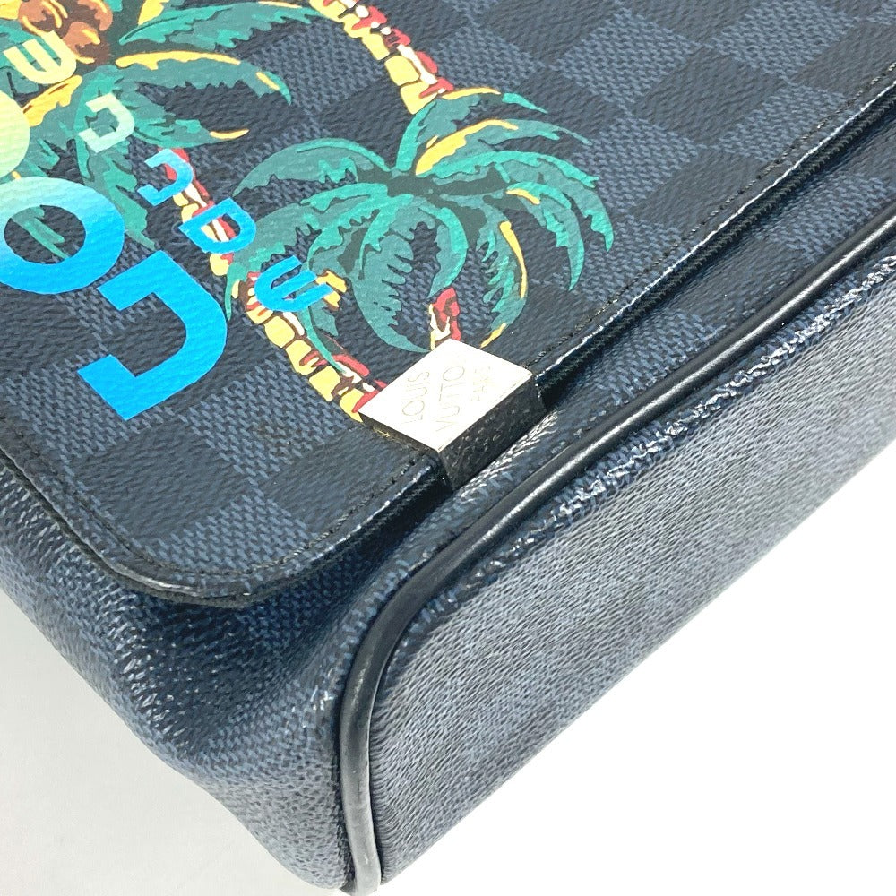 Louis Vuitton Shoulder Bag N50005 Damier Cobalt Canvas Navy Damier Cobalt District Pm