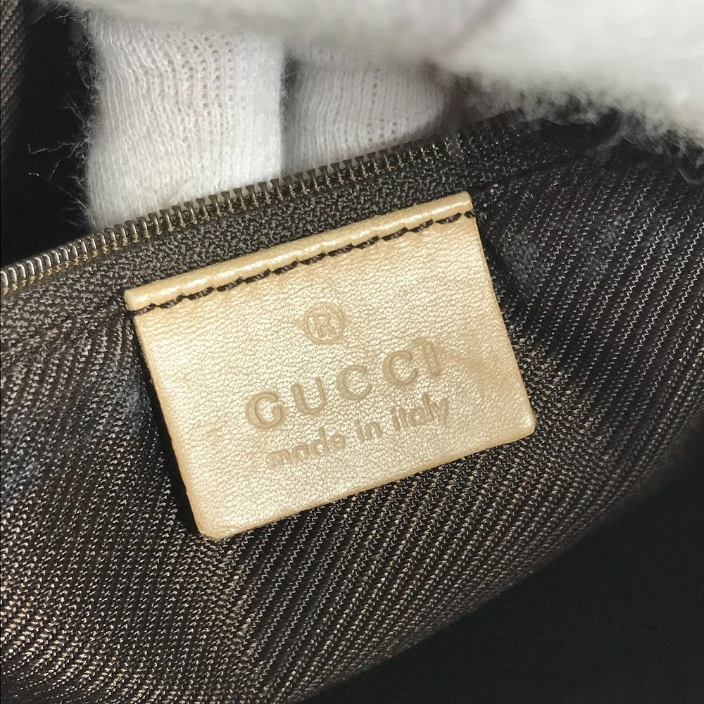 Gucci Shoulder Bag 73885 Gg Canvas / Leather Beige Gg Logo
