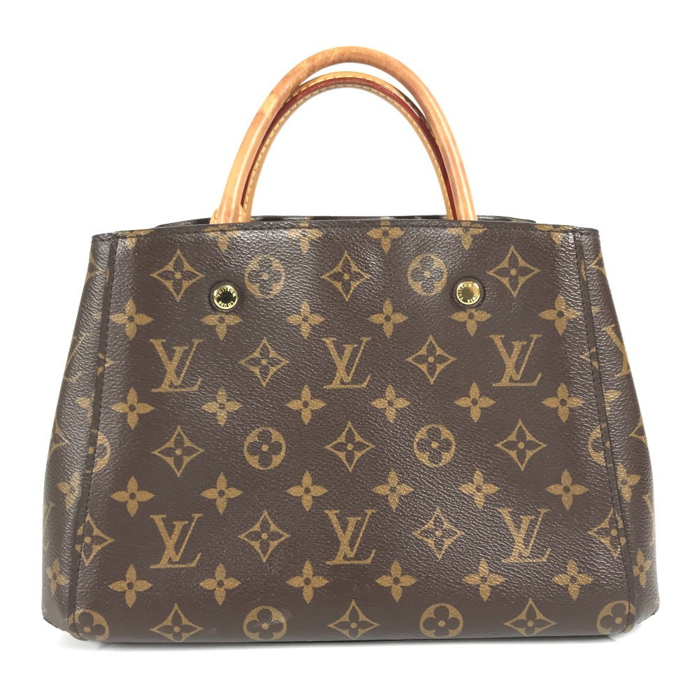 Louis Vuitton Handbag M41055 Monogram Canvas Brown Monogram Montaigne Bb Montaigne Bb