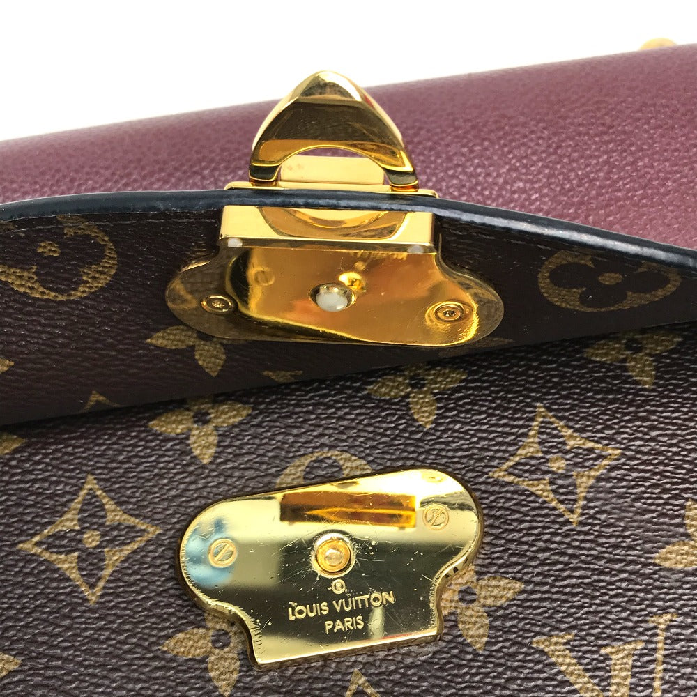 Louis Vuitton Shoulder Bag M43715 Monogram Canvas, Leather Brown Monogram Sun Praseed