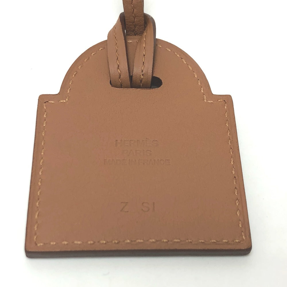 Hermes Necklace Vaux Swift Brown Curiosity Cadena Women