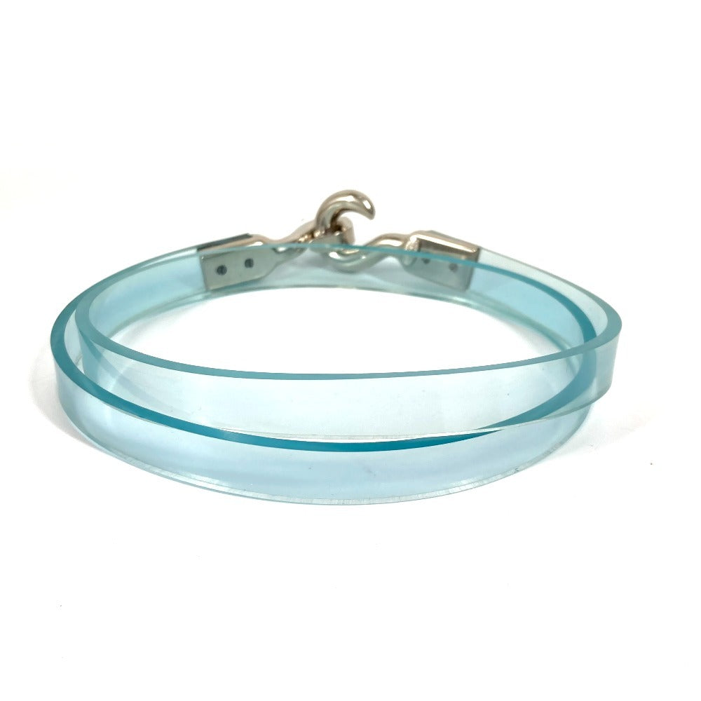 Chanel Belt Plastics Blue 00C Logo Cc Coco Mark Women
