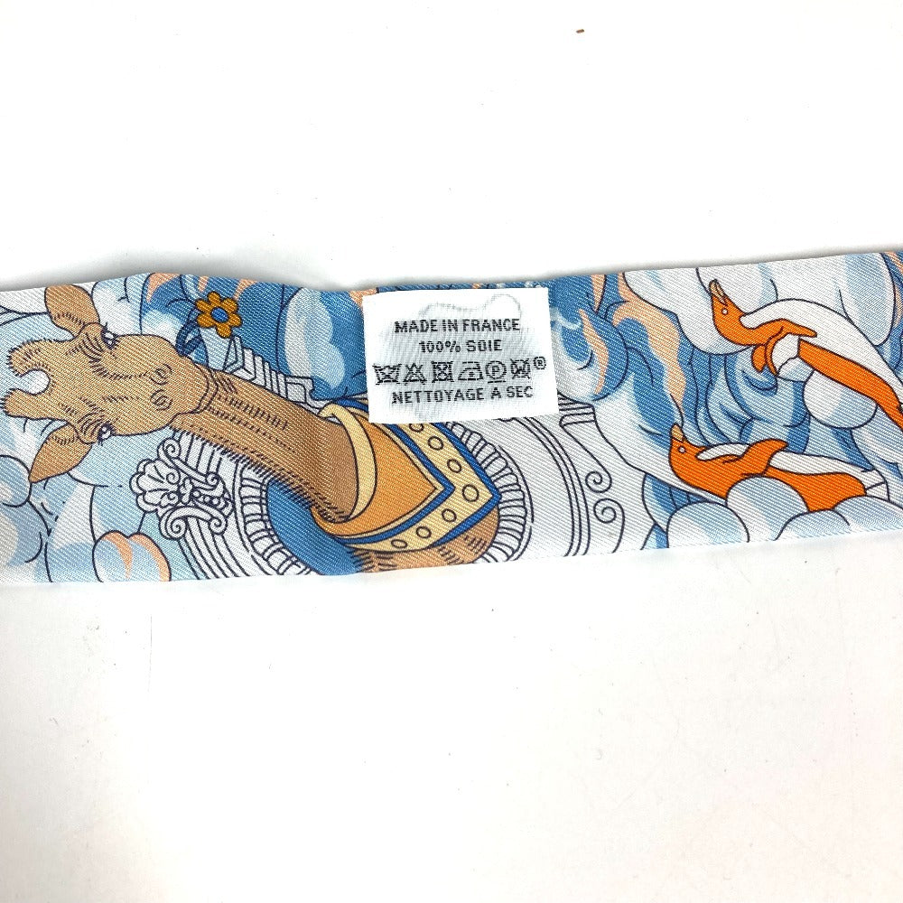 Hermes Scarf Silk Blue Twilly Twilly Twilly