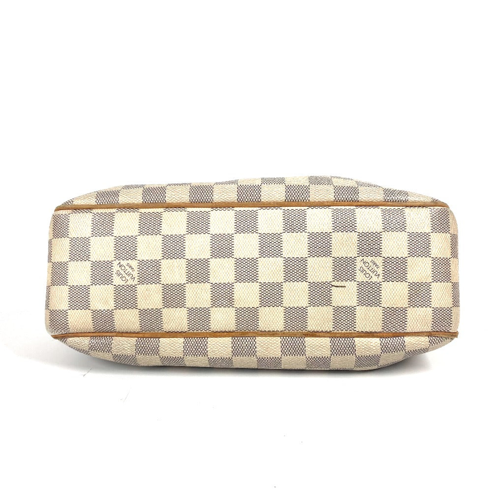 Louis Vuitton Shoulder Bag N41113 Damier Azur Canvas White Damier Azur Siracusa Pm Women