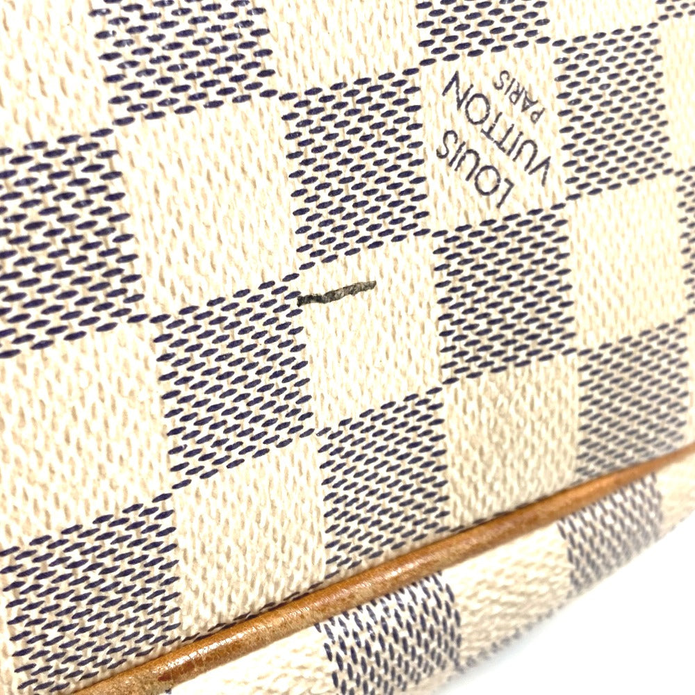 Louis Vuitton Shoulder Bag N41113 Damier Azur Canvas White Damier Azur Siracusa Pm Women