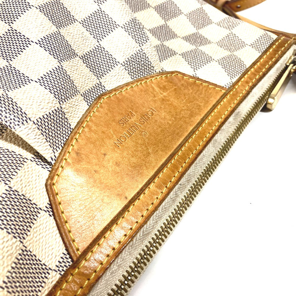 Louis Vuitton Shoulder Bag N41113 Damier Azur Canvas White Damier Azur Siracusa Pm Women