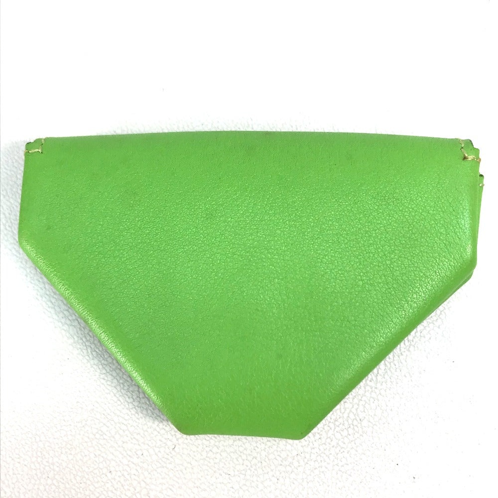 Hermes Coin Case Vaux Swift Light Green Le Van Cator Unisex(Unisex)