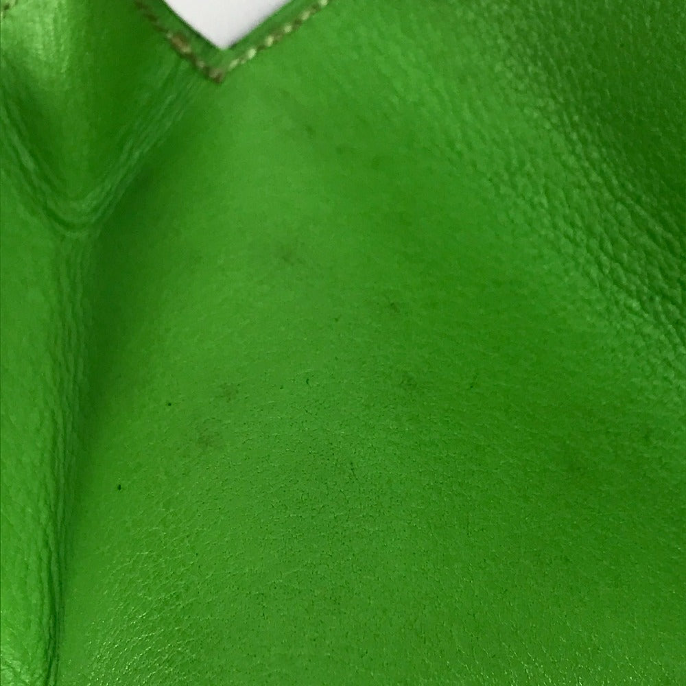 Hermes Coin Case Vaux Swift Light Green Le Van Cator Unisex(Unisex)