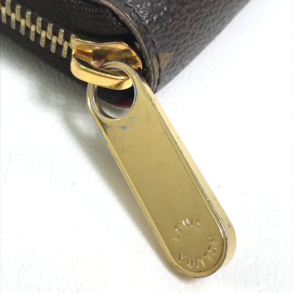 Louis Vuitton Long Wallet Purse M62616 Monogram Canvas Brown Monogram Summer Trunk Zippy Wallet