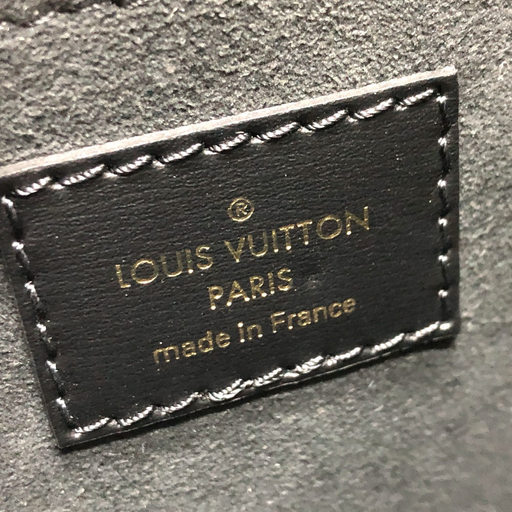Louis Vuitton Shoulder Bag M57488 Canvas / Leather Black / Navy Since1854 Neo Saumur Mm