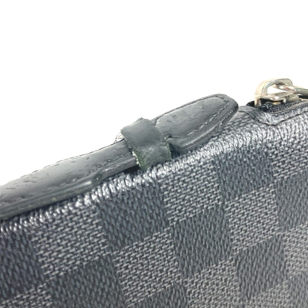 Louis Vuitton Long Wallet Purse N48255 Damier Grafitto Canvas Black Damier Grafitte Atholl