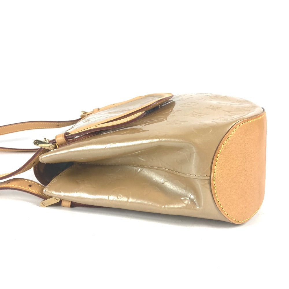 Louis Vuitton Shoulder Bag Monogram Vernis Canvas Beige Monogram Vernis Biscayne Bay Gm Women