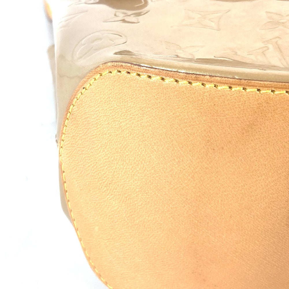 Louis Vuitton Shoulder Bag Monogram Vernis Canvas Beige Monogram Vernis Biscayne Bay Gm Women