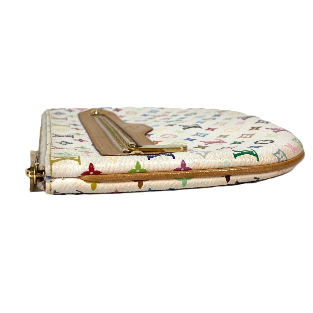 Louis Vuitton Pouch M60027 Monogram Multicolor Canvas White Monogram Multicolor Pochette Gm Women