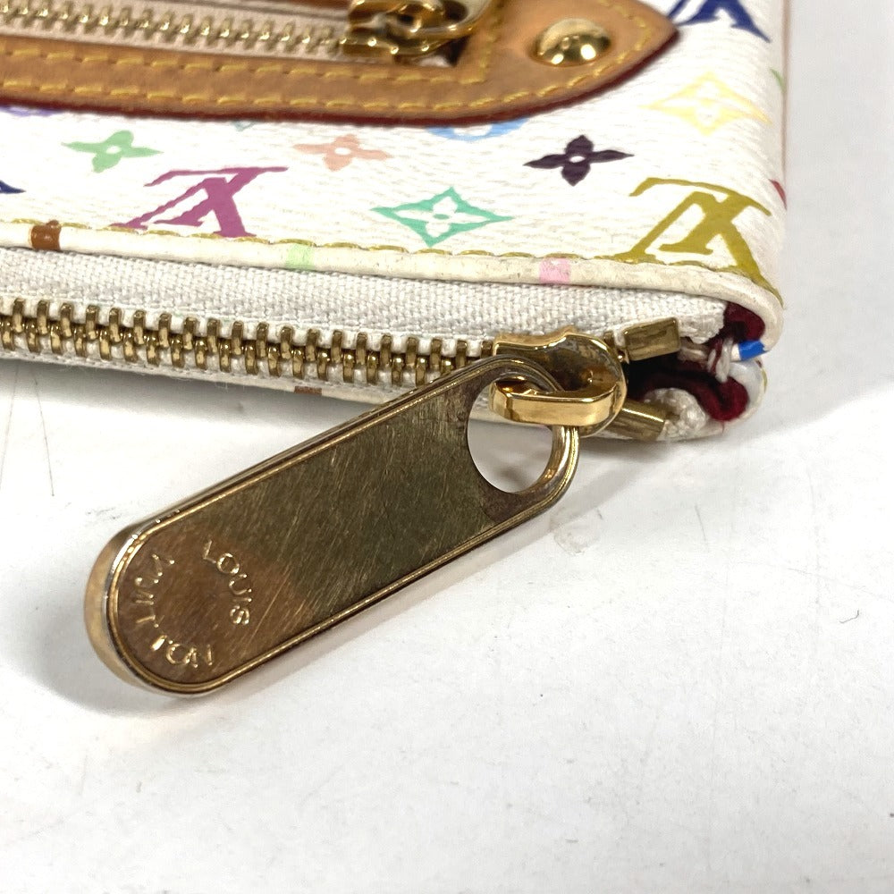 Louis Vuitton Pouch M60027 Monogram Multicolor Canvas White Monogram Multicolor Pochette Gm Women
