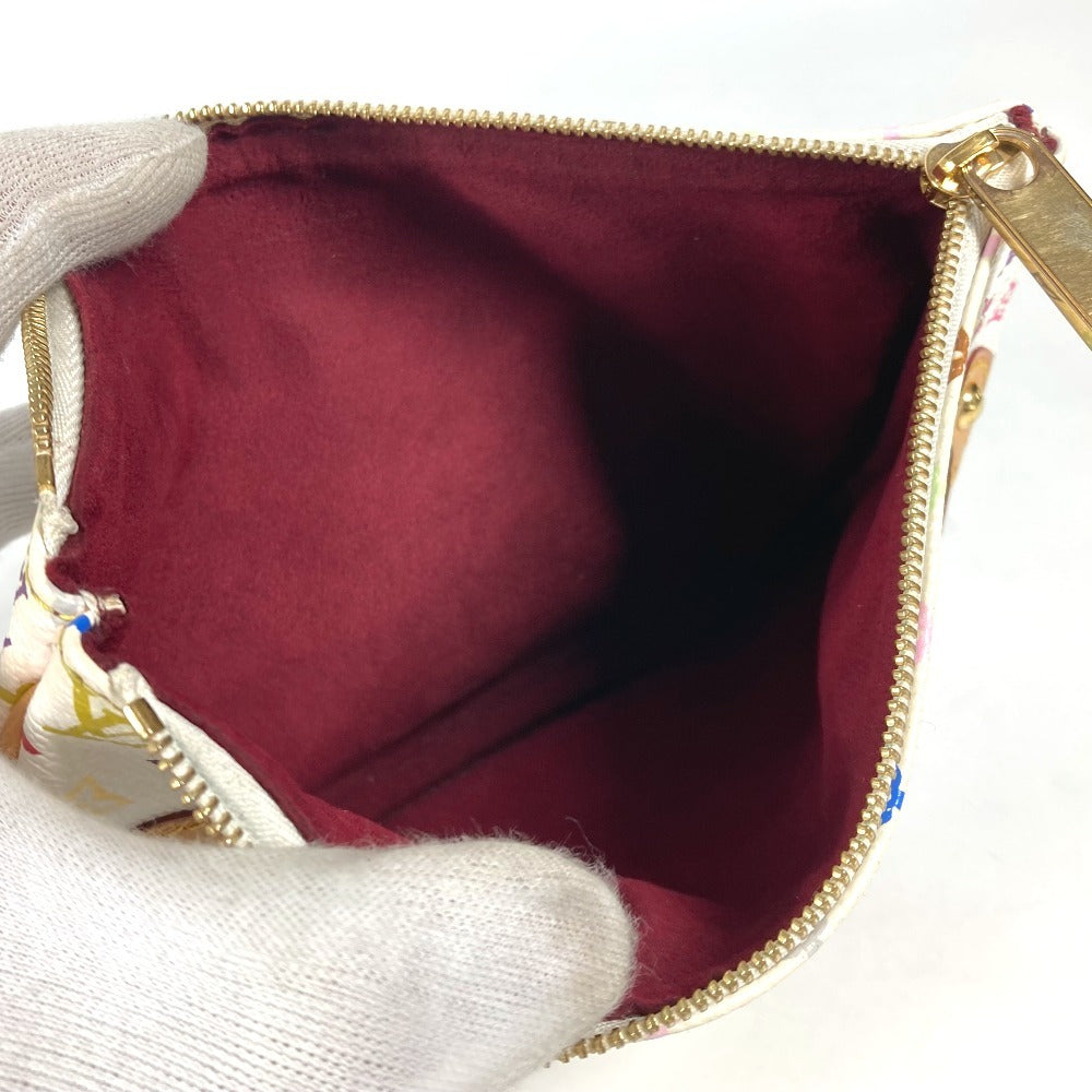 Louis Vuitton Pouch M60027 Monogram Multicolor Canvas White Monogram Multicolor Pochette Gm Women