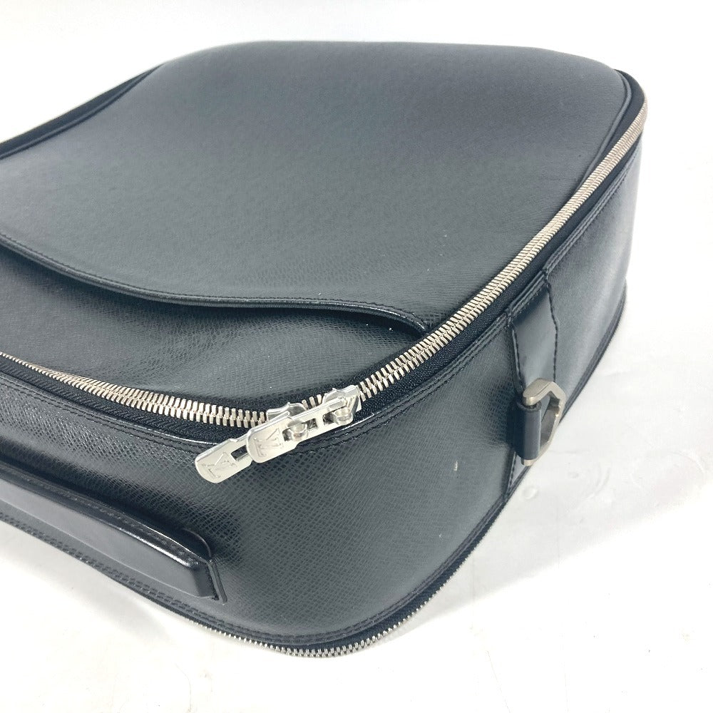 Louis Vuitton Business Bag M30762 Taiga Leather Black Taiga Tula 2Way Shoulder Bag Mens