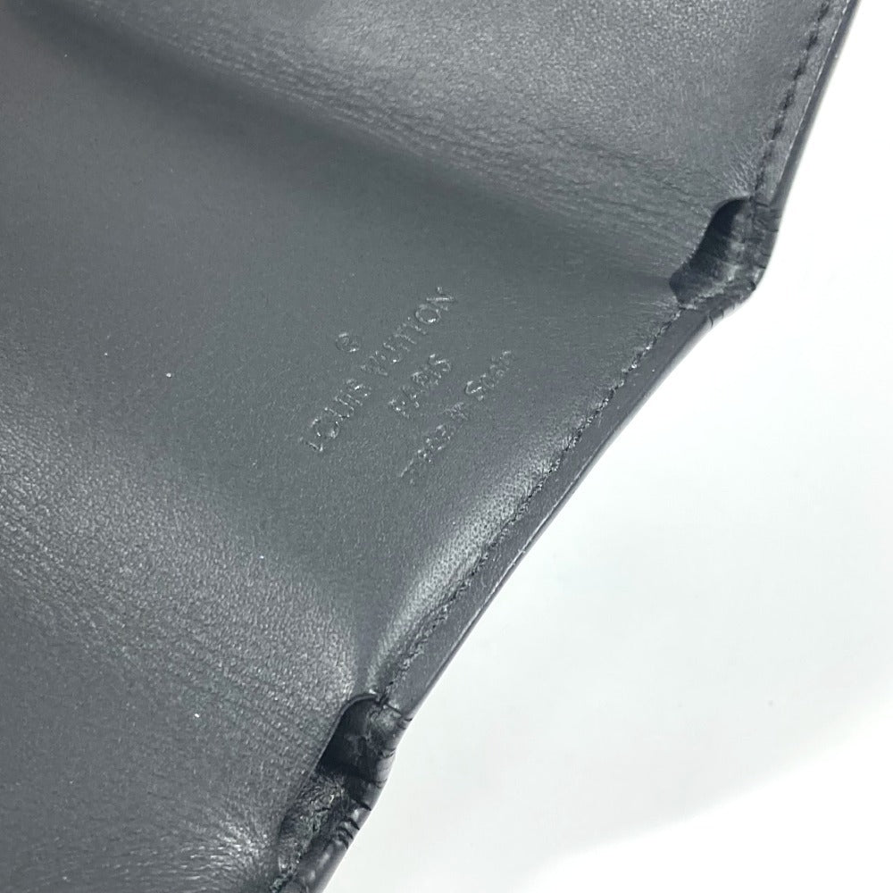 Louis Vuitton Trifold Wallet M67631 Monogram Shadow Leather Black Monogram Shadow Discovery