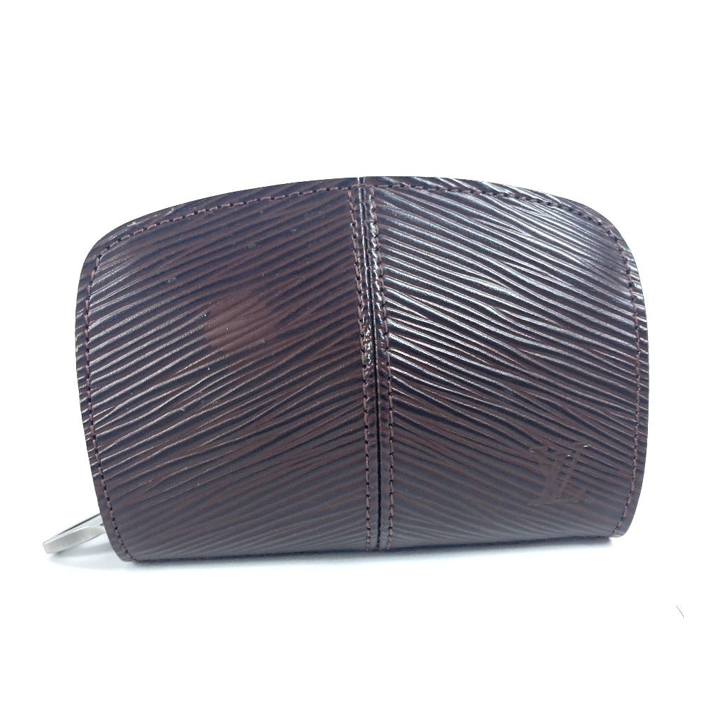 Louis Vuitton Coin Case M6344D Epi Leather Brown Epi Portefeuille Epi Z Women(Unisex)