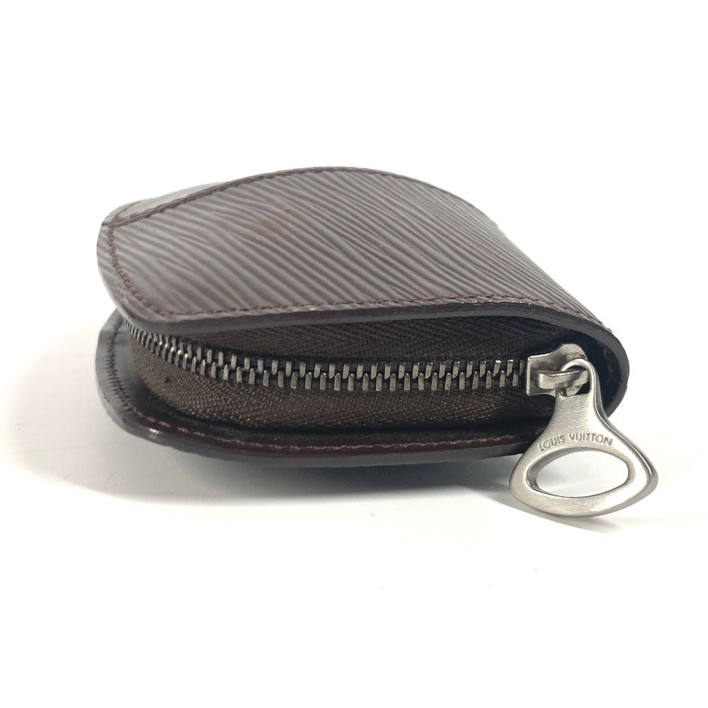 Louis Vuitton Coin Case M6344D Epi Leather Brown Epi Portefeuille Epi Z Women(Unisex)
